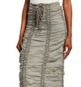 XCVI Ruched Skirt